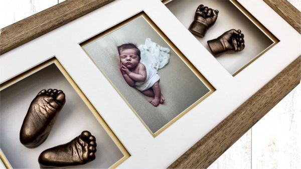 Example Babyprints keepsake shown on the Near Glasgow profile