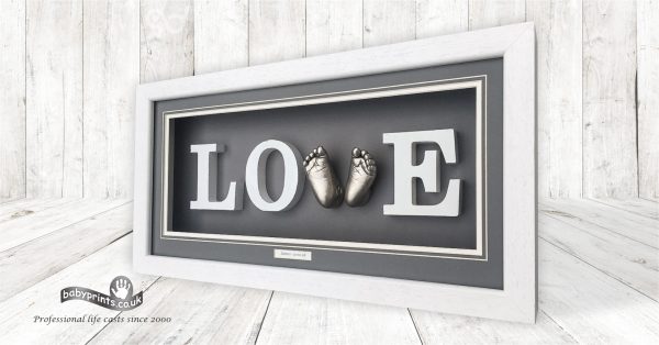 Example Babyprints keepsake shown on the Oxford profile